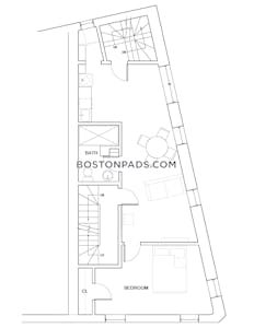 Cambridge Cute 1BD/1BA Inman Square Cambridge Apartment  East Cambridge - $2,550 No Fee