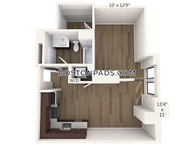 Downtown Apartment for rent 1 Bedroom 1 Bath Boston - $3,540