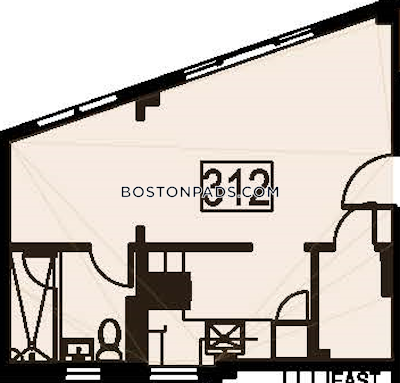 Cambridge Studio 1 baths in CAMBRIDGE  Harvard Square - $2,575 No Fee