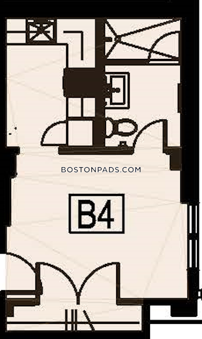 Cambridge Studio 1 baths in CAMBRIDGE  Harvard Square - $2,450 No Fee
